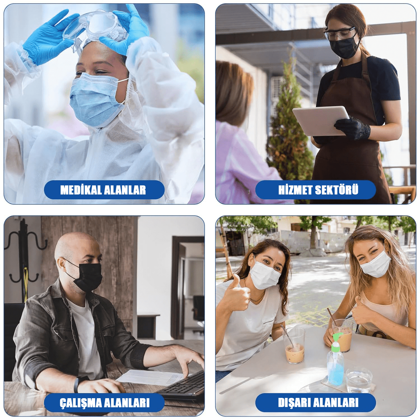 galoş - bonekollukgaloş - bone - kolluk - maske