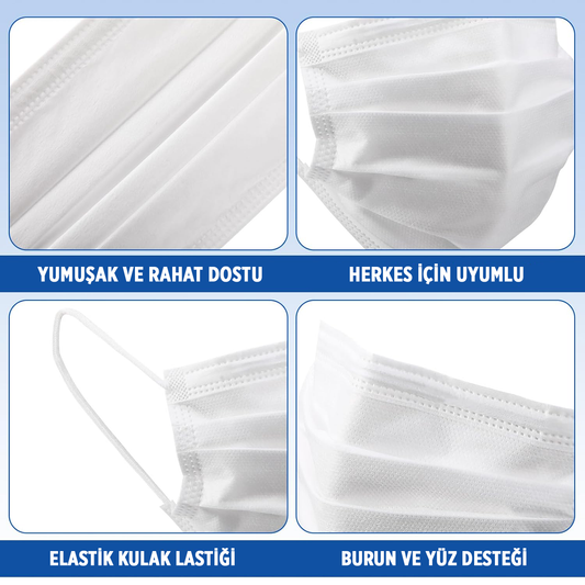 100'lü Yırtılmaz Toz Maskesi